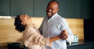 couple emotionally connected