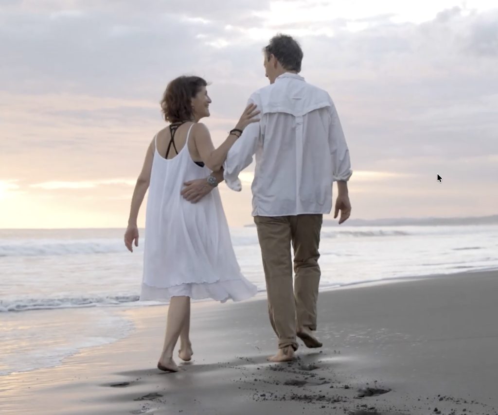 couple on the beach 2